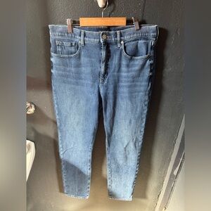 Women’s Banana Republic Dark Blue High Rise Skinny Jeans